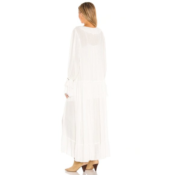 Free People Sweet Darlin Maxi Dress in Ivory - Picture 4 of 4